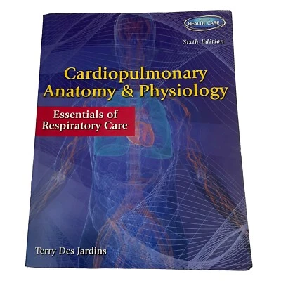 Cardiopulmonary Anatomy and Physiology 6th Edition by Terry Des Jardins - Image 1 of 4