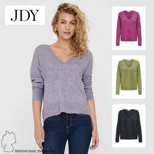 Mujer Jersey De Punto Fino Suéter JDYELANORA Cuello en V - Imagen 1 de 96