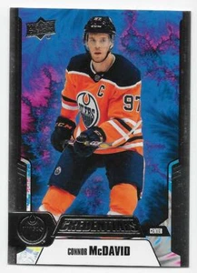 19/20 UPPER DECK CREDENTIALS MANDELBROT FRACTAL PARALLEL Connor McDavid #1 - Picture 1 of 1