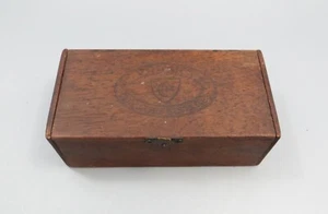 Empty Vudars Wooden Cigarette Box - Crescent & Star - Cigarettes Des Elites - Picture 1 of 11