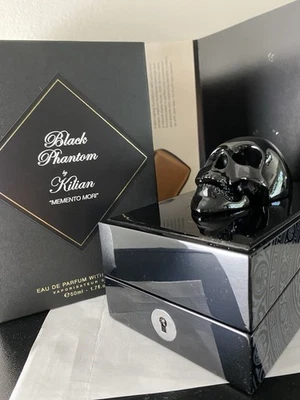 Kilian Black Phantom EDP con spray vaporizador de cofre, MEMENTO MORI, 1,7 OZ Foto 1 de 4