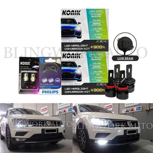 KONIK H7 H8 Headlight Fog Light PW24W DRL CANbus Kit for Volkswagen Tiguan MK2 - Picture 1 of 13