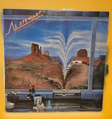 AL STEWART - Time Passages (1978) - 12" Vinyl Record LP - EX Foto 1 de 4