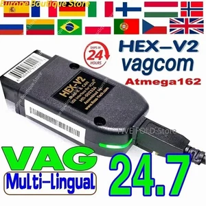 HEX-V2 Scanner 2025 Modell V24.7 Mehrsprachiges OBD2-Diagnosetool-Kabel - Bild 1 von 11