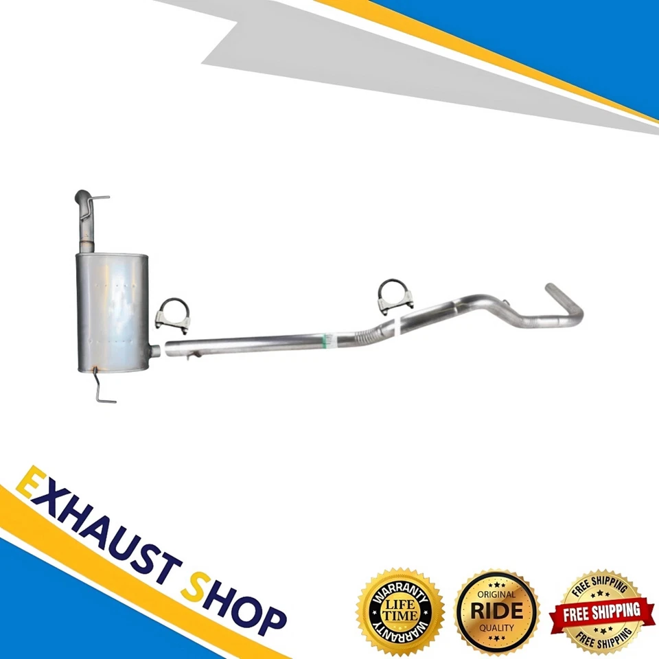 Silenciador trasero + tubo trasero apto para camioneta Dodge Ram 1500 1999-2003 3,9 L|5,2 L|5,9 L 127" WB Foto 1 de 4