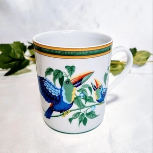 Schöne Hermes Tukane Tasse ohne Karton Neu - Bild 1 von 10