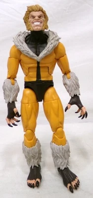 Figura suelta Hasbro Marvel Legends Bonebreaker Series Sabretooth 2022 6" Foto 1 de 4