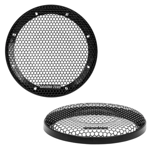 1x 20cm Bass Lautsprecher Gitter Grill für Midwoofer (25mm Tiefe) - Picture 1 of 3