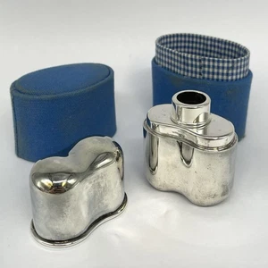 Vintage Box Links of London Versilbert Reise Parfüm Zerstäuber Flasche Flachmann - Bild 1 von 10