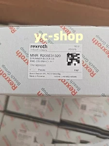 Nuevo Rexroth R205E31320 Deslizante Envío Rápido FedEx o DHL - Imagen 1 de 2