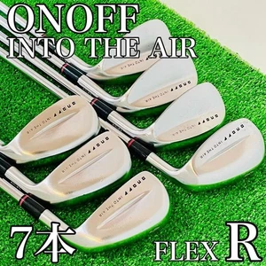 ONOFF INTO THE AIR Irons #6-9,Pw,Aw,Sw(7Clubs)/NSPRO 950GH/Flex:Regular - Picture 1 of 10