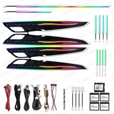 Dynamic Ambient Lighting Star Kit for BMW X5 X6 F15 F16 Interior LED Trim 14-18 - Image 1 of 4