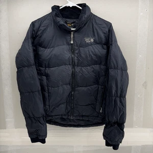 Mountain Hard Wear Womens Small Black Full Zip Puffer Jacket Down Fleece Accents - Picture 1 of 7