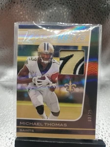 2020 Panini Zenith - Z-Jersey Michael Thomas #ZJ13 03/25(MEM) - Picture 1 of 4