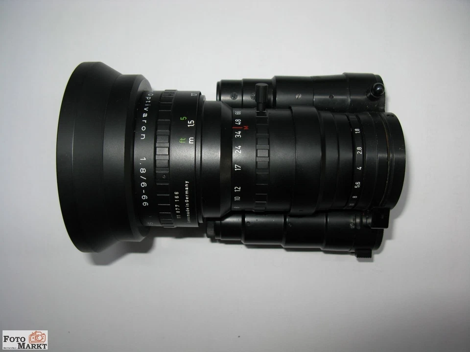 Schneider-Kreuznach Zoom-Objektiv Beaulieu-Optivaron 1,8 / 6-66 mm lens Super-8 - Bild 1 von 4