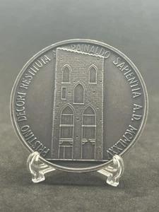 Rare Massive Italian Silver Medal – 1980s Pisa Untouched Treasure – 986 Silver - Picture 1 of 11