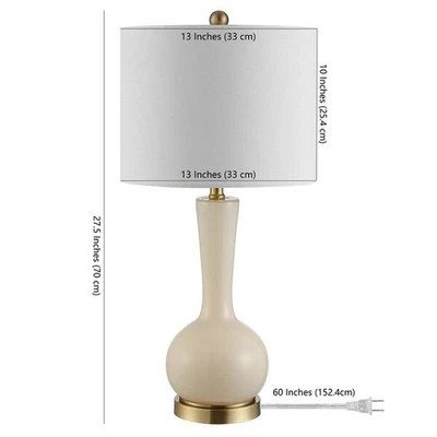 LÁMPARA DE MESA SAFAVIEH GAETNA 27,5", Precio rebajado 2172771451 TBL4255C Foto 1 de 4