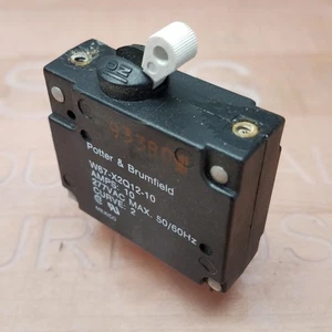 Potter & Brumfield W67-X2Q12-10 Circuit Breaker, 10A, 277VAC, 50/60Hz - USED - Picture 1 of 4