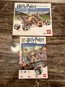 LEGO Harry Potter Hogwarts #3862 Manual & Dice Game Rule Booklet Instructions