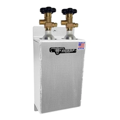 Remolque Pit Posse CO2 dióxido de carbono portabotellas 2 soportes de montaje - Hecho en EE. UU. Foto 1 de 4