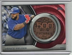 2016 TOPPS UPDATE PRINCE FIELDER #500M2 *500 HR FUTURES MEDALLION* - Picture 1 of 1