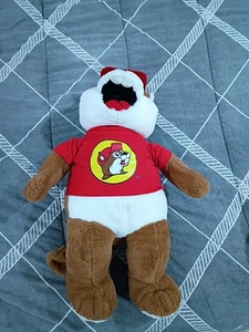 Large 26” Buc-ee's Gas Station Plush Beaver Stuffed Toy Wearing Hat And T-Shirt - Picture 1 of 9