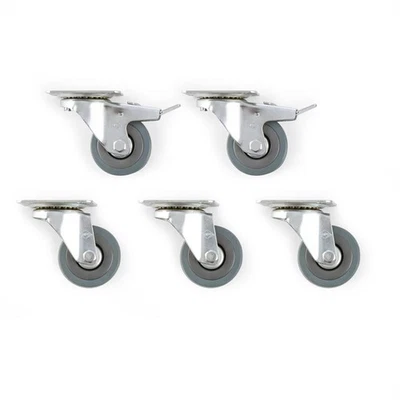 Blumfeldt Hiddensee 5X cesta de playa transporte ruedas con freno 500KG máx. - Imagen 1 de 4