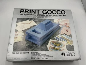 🌟RISO Gocco Home Printing Kit B6 Hi Mesh Set con inchiostro e lampadine🌟 - Foto 1 di 8