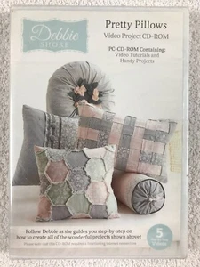 Debbie Shore - Pretty Pillows - CD-ROM Video Project - NEUF et SCELLÉ - Photo 1/2