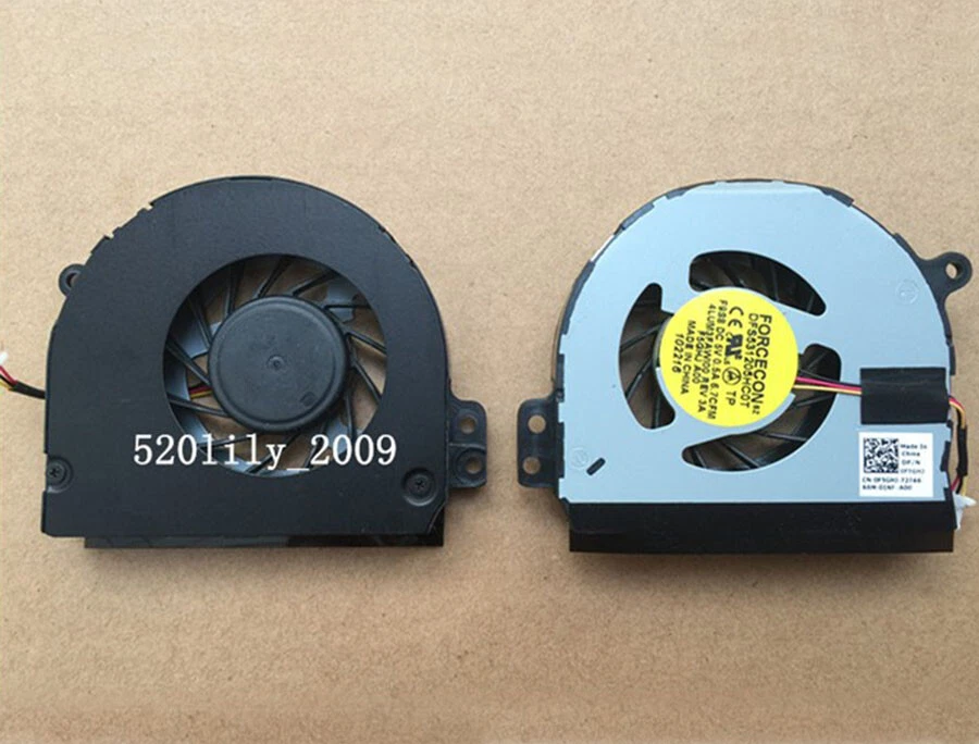 CPU Fan For Dell Inspiron 1464 1564 1764 N4010 Laptop DFS531205HC0T F9S8 0F5GHJ - Image 1 of 1