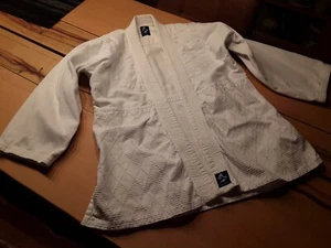 Judo- / Kampfsport-Jacke Gr. 1 weiß gebraucht - Bild 1 von 5