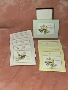 Vintage Boxed Blank Note Cards 12 cards + envelopes Unused - Picture 1 of 5