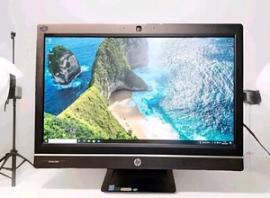 HP ProOne 600 G1 (AIO)-Intel(R) Core(TM) i3-3.60GHz-8GB DDR3-WIN 10 PRO+CLAVIER - Photo 1/12