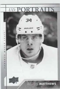 2017-18 retratos de cubierta superior #P-50 - Auston Matthews - ¡Hojas de arce! - Imagen 1 de 1