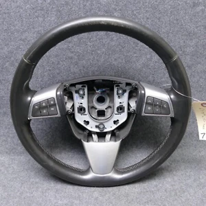 2008-2013 Cadillac CTS Black Leather Wrap Steering Wheel w/Cruise & Media 77253 - Bild 1 von 14