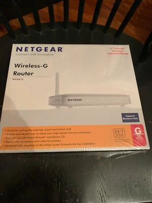 Netgear WGR614 54 Mbps Factory Sealed brand new. - Image 1 of 3