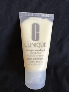 NEW Clinique Deep Comfort Hand and Cuticle Cream, Travel Size Mini (1 oz) - Picture 1 of 7