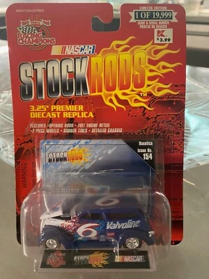 Racing Champions Stock Rods Boxotica Valvoline #6 Numero 154 - Immagine 1 di 2
