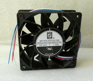Orion 120mm x 38mm Fan 24V 226 CFM 2 Ball OD1238-24HBVXC10A Like FFB1224EHE - Picture 1 of 4