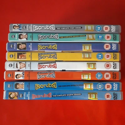 SCRUBS - SEASONS 1-8 COMPLETE - DVD - ( 29 DISCS ) - REGION 2 - ZACH BRAFF - Image 1 of 4