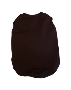 Camiseta sin mangas tejida negra camisa perro cachorro mascota ropa XXXS - grande - Imagen 1 de 2