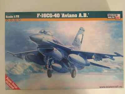 F-16CG-40'Aviano A.B', 1:72-Mister Craft(SPEDIZIONE TRACCIATA) - Immagine 1 di 3