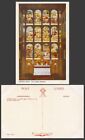Hatfield House The Chapel Window Flemish Stained Glass Window Herts Old Postcard