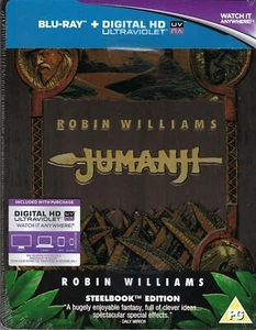 Jumanji Limited Edition Embossed SteelBook (Region A, B & C UK Import) - Picture 1 of 2