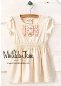 Matilda Jane Hello Lovely Cake Batter Dress Size 8 NWT - Picture 1 of 2