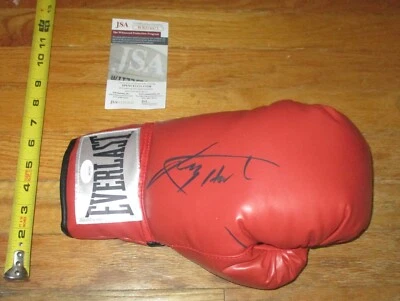 Larry Holmes Signed Boxing Glove JSA COA WBC IBF World Champion Everlast - Image 1 of 3