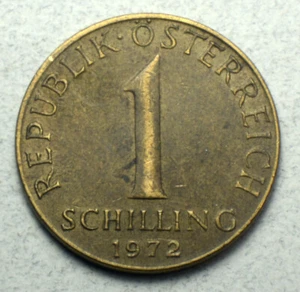 Moneda de Europa de 1 chelín 1972 km#2886 - Imagen 1 de 2