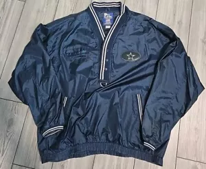 Vintage Dallas Cowboys Pro Player Wind Breaker Pullover - Picture 1 of 9