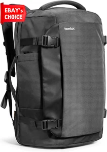 Travel Backpack 40L Carry On Bag Fits 17.3 Inch Laptop Water Resistant Durable - Picture 1 of 12