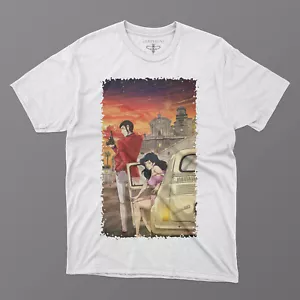 T-Shirt Lupin Margot 500, manica corta in cotone. Maglia trendy estate per uomo - Bild 1 von 2